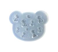 Flexible Silicone Bear Mold for Creative Projects and Baking Effortless Release and Dishwasher Friendly Food Grade Silicone Mold