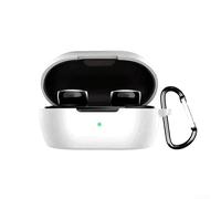 Flexible Silicone Case Compatible with For Bose QuietComfort Wireless Earbuds, Providing Protection and Easy Portability Options (White)