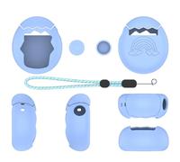 Flexible Silicone Case for Interactive Virtual Pet Toy Machine with Charging Port Access & Kid Friendly Silicone Protector Portable Cover
