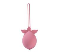 Flexible Silicone Case Lovely Fruit Shaped Storage Bag Cartoon Teether Box Portable Baby Supplies Food-Grade Silicone Box Baby Teether Toy