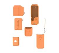 Flexible Silicone Case Skin for Pocket 3 Camera Cover Protector Precise Cutout and Enhanced Grip Suitable for Vloggers Bumper Grip Anti Slip with Cutouts for Charging Port Buttons Screen Thin Portable