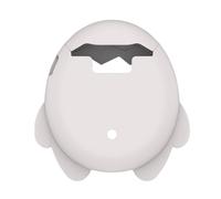 Flexible silicone cover for interactive virtual pet game console, sleeve shell with easy access to charging port button