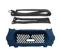 Flexible silicone covers the skin for speakers, shell enclosure provides complete protection against scratches and bumps