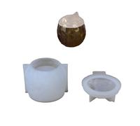 Flexible Silicone Crafting for Making Decorative Ear Designs Jars with Resin Pr Polymers Clay Jar with Lid