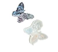 Flexible Silicone Crafting with Day of the Dead Skull Butterfly Designs for Creative Artistics Decorative Making
