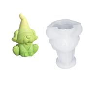 Flexible Silicone Display Decoration Mold for Heart Star Gnomes Ideal for Resin Plaster and Creative Market Product Development