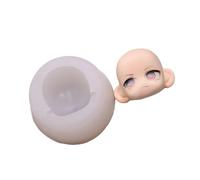 Flexible Silicone Face Mold Perfect for Doll Faces and Small Ceramic Ornament Practical Jewelry Making Tool Ceramic Clay Mold