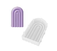 Flexible Silicone for Soaps Craft in Crystals Rainbow Arches Bridge Shape Artistic Making Supplies