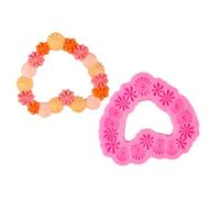 Flexible Silicone Garland / Heart Shaped Cake Decoration and Sugar Art Baking Accessories for Making Chocolates