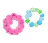 Flexible Silicone Garland / Heart Shaped Cake Decoration and Sugar Art Baking Accessories for Making Chocolates