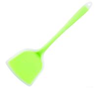 Flexible Silicone Head, Protects Non-Stick Coating, Scratch-Free Cooking, Safe for All Pans(Green)