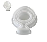 Flexible Silicone Holder with Resin Art, A
