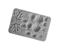 Flexible Silicone Jewelry with Marine Life Pattern for Pendant Making Projects Silicone Animal for Jewelry Crafting with Pendants