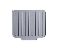 Flexible Silicone Mat for Dish Drying That Rolls Up Easily and Fits Small Spaces Without Slipping During Use (Grey)