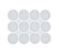 Flexible Silicone Mold Butterfly Round Oval Earrings Molds Pendant Molds Silicone Material for Bag Charm Oval Pendant Shapes