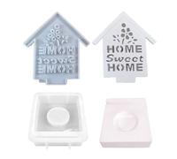 Flexible Silicone Mold Crafting Easy Demolding Holder Molds Flower House Base Molds Craft Mold