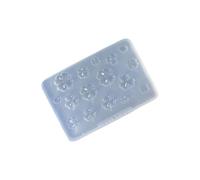 Flexible Silicone Mold Easy Releasing Plant Series Pendant Silicone Texture for Artistic Jewelry Creation Dessert Accessories