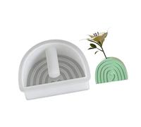 Flexible Silicone Mold Flower Display Holder Mold for Creating Decorative Rainbow Arched Vases and Holders Gift Making Craft Supplies