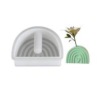 Flexible Silicone Mold Flower Display Holder Mold for Creating Decorative Rainbow Arched Vases and Holders Gift Making Craft Supplies