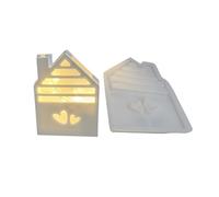 Flexible Silicone Mold for Crafting Unique Glowing House Night Lights for Craft Enthusiasts and Home Decors Designers User Friendly Silicone