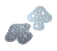 Flexible Silicone Mold for Gypsum Bedroom Decoration Mushroom Shaped Night Light for Crating Enthusiasts Study Room Accessory