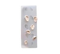 Flexible Silicone Mold for Lovely Ear Decoration Beautiful Ears Craft Silicone Perfect for Pottery Clay Craft Sculpting Tools