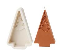 Flexible Silicone Mold Handmade Scented Snowflakes Christmas Tree Aromatherapys Home Decorations Christmas Tree