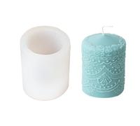Flexible Silicone Mold Lace Pattern Cylinder Epoxy Resin Wax Molds Jewelry Making Supplies Jewelry Molds