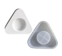 Flexible Silicone Mold Miniature Clock Shaped Decoration Making Temperature Resistant Gypsum for Ornament Reusable Mold