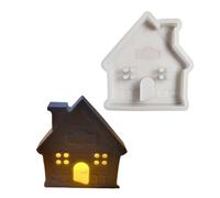 Flexible Silicone Mold Snow House Shape Figure Molds Making Molds Suitable for Art Designers and Home Enthusiasts Handmade Gift Mold