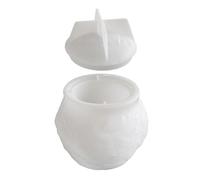 Flexible Silicone Mould Easy Release for Unique Toilet Flower Vine Shaped Storage Jars Portable for Craft Enthusiasts
