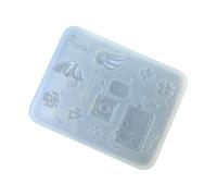 Flexible Silicone Moulds Knock Moulded Accessories Epoxy Resin Mould Ornament Pendant Mould Jewellery Jewellery Making Kits Kits