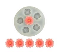 Flexible Silicone Petals Mold for Cake Chocolate Making Crafting Accessories Dishwasher Safe Nonstick Front Silicone Flower Molds for Baking