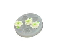 Flexible Silicone Petals Mold for Cake Chocolate Making Crafting Accessories Dishwasher Safe Nonstick Front Silicone Flower Molds for Baking