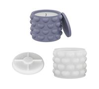 Flexible Silicone Resin Mold with Embossed Heart Design Easy Demolding for Homemade Decorations Decorative Silicone Resin Mold