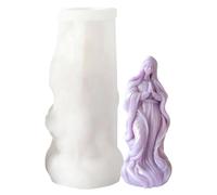 Flexible Silicone Soap Crafting Mold - Reusable Non-Stick Candle and Resin Mould for DIY Art Projects | Heat Resistant Mold for Soap, Chocolate, Plaster, and Clay | Creative Gift Tool | Women Crafters