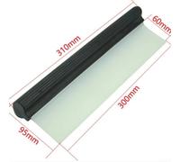 Flexible Silicone Squeegee for Car Water Removal and Cleaning - Non-Scratch Soft Scraper with Ergonomic Handle, 25 x 7.5 cm(Medium Silicone)