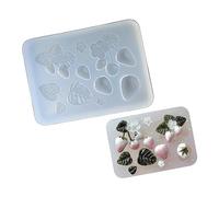 Flexible Silicone Strawberry Mold with Sturdy Design for Art Projects Jewelry Tool