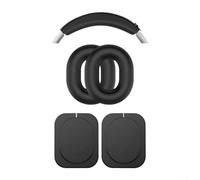 Flexible Silicone Sweatproof Case Cover for NOTHING Headphone 1 Offering Secure Fit and Protection Against Sweat During Physical Activities (Black)