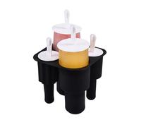 Flexible Silicone Tray of the Makers Set Creative Easy Releases Ice Lolly Moulds for Family Meetings and Parties Large Ice Mould