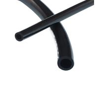 Flexible Silicone Tube Hose - 1/5M Fuel Gas Petrol Pipe String Tube, for Trimmer Chainsaw Blower & DIY Power Tools(Black,5 Meters-ID 3.0MM X OD 5MM)