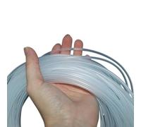 Flexible Silicone Tubing， 5M Food Grade Silicone Rubber Hose 4-16mm OD Multiple Sizes(ID 7mm x 11mm OD)