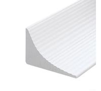 Flexible Silicone Water Barrier Strip For Countertop And Shower Areas, Bendable Dry And Wet Separation Stoper With Acrylic Waterproof Base For Water Containment (100cm)