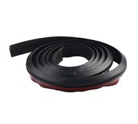 Flexible Silicone Water Retaining Strip Shower Barrier and Kitchen Countertop Waterstop with Waterproof-Adhesive, Bendable Design for Bathroom or Curbless Shower Threshold, White, 150cm(black 200cm)