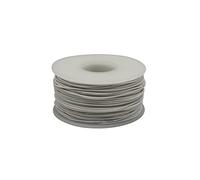 Flexible Silicone Wire, 50m 30A WG 0.8mm Stranded Tinned Copper Multicolor(White)