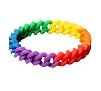 Flexible Silicone Wrist Band Boy Fashion Wristband Fitness Couple For Everyday Use