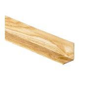 Flexible Skirting Board - Self Adhesive Skirting Trim - Flexible Skirting PVC Angle - Natural Oak - 15m Long