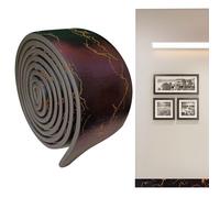 Flexible Skirting Rolls - Skirting Board Wall Moulding Liner | BASE BASE COMPET E STIN | TRANCOARDE BAMBOARDE IMPERATURA Wall Moulding | Cutttable Inside Corner Tims | Tr