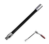 Flexible Socket Extension Rod - Bendable Electric Wrench Shaft, Universal Extended Tool, Small Flying Socket Adapter | Multi Purpose Handheld Repair Accessory For Car Maintenance DIY Home Workshop Too