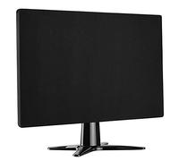 Flexible soft cloth computer dust cover for 24/25/26/27 inch computer monitors and most brands of in-room flat screen TVS (24 to 27 inch)